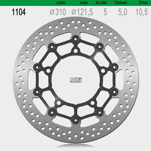 Bremsscheibe NG1104 passend für Suzuki
