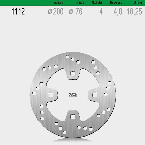 Bremsscheibe NG1112 passend für KTM