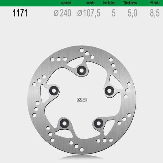 Bremsscheibe NG1171 passend für Husqvarna und KTM