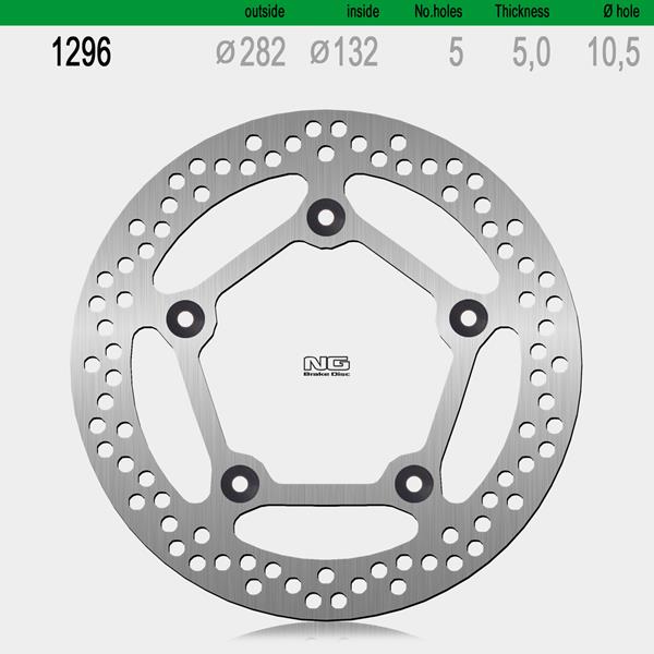 Bremsscheibe NG1296 passend für Yamaha
