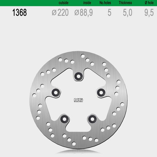 Bremsscheibe NG1368 passend für KTM