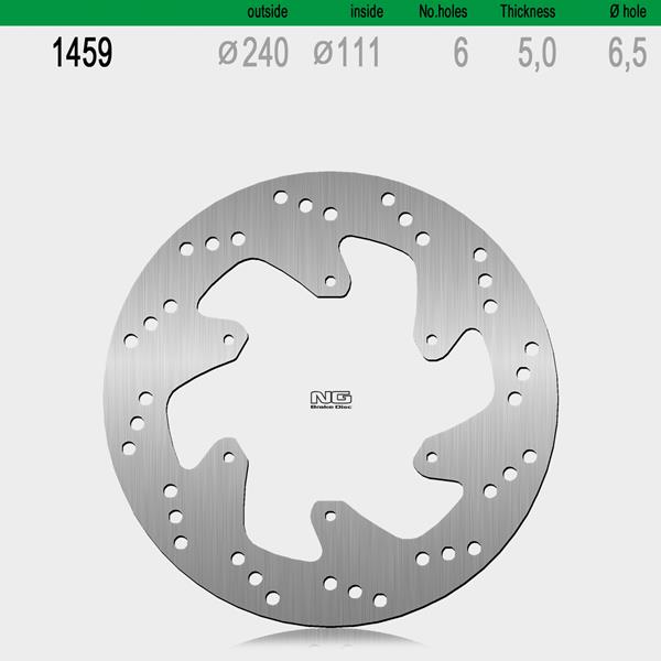 Bremsscheibe NG1459 passend für KTM