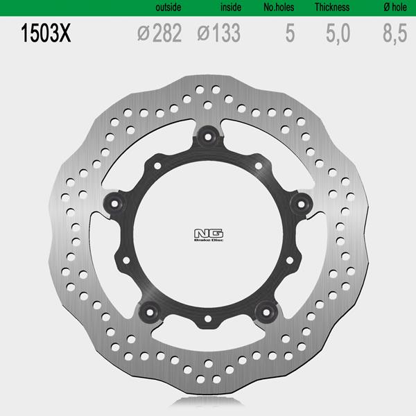 Bremsscheibe NG1503X passend für Yamaha