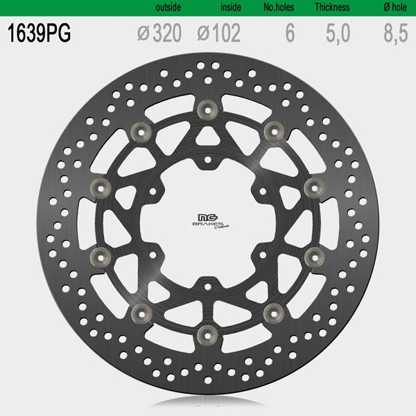 NG Bremsscheiben Set 1639PG Premium line passend für Suzuki