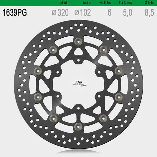 NG Bremsscheiben Set 1639PG Premium line passend für Suzuki