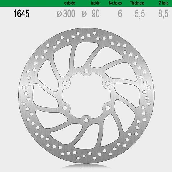 Bremsscheibe NG1645 passend für KTM und Triumph