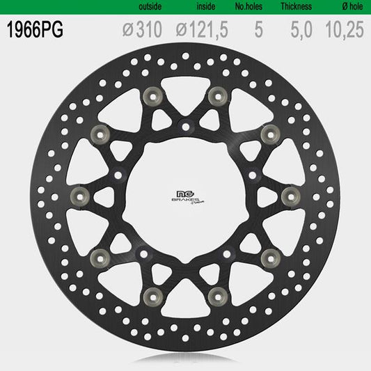 NG Bremsscheiben Set 1966PG Premium line passend für Suzuki