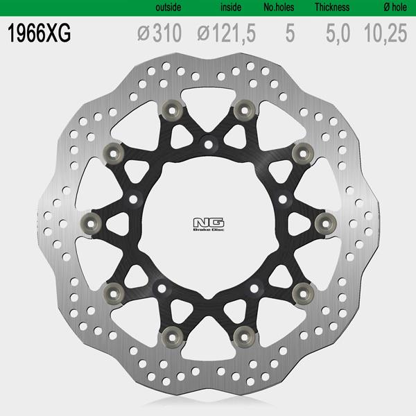 Bremsscheibe NG1966XG passend für Suzuki