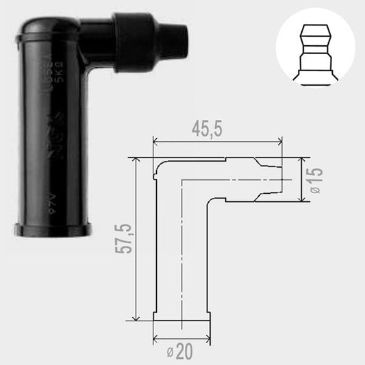 NGK Kerzenstecker L05EA