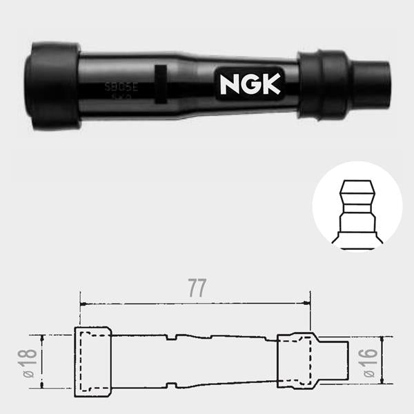 NGK Kerzenstecker SD05EG