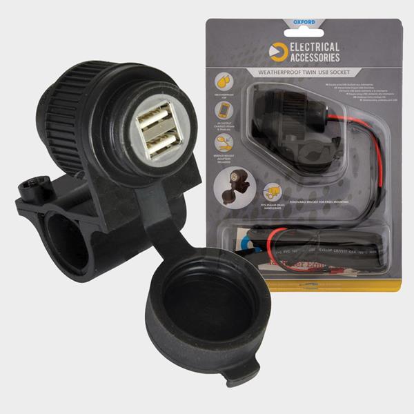 Oxford USB Bordsteckdose (2x USB) passend für Yamaha