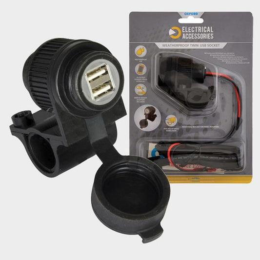 Oxford USB Bordsteckdose (2x USB) passend für Yamaha