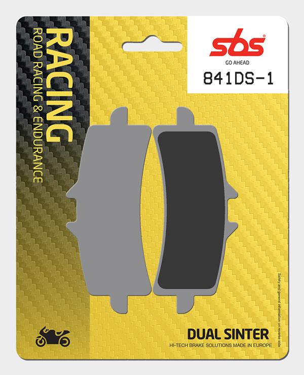 SBS Racing Bremsbeläge 841DS-1 DualSinter