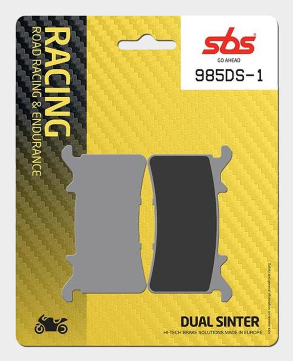 SBS Racing Bremsbeläge 985DS-1 DualSinter passend für BMW und Honda