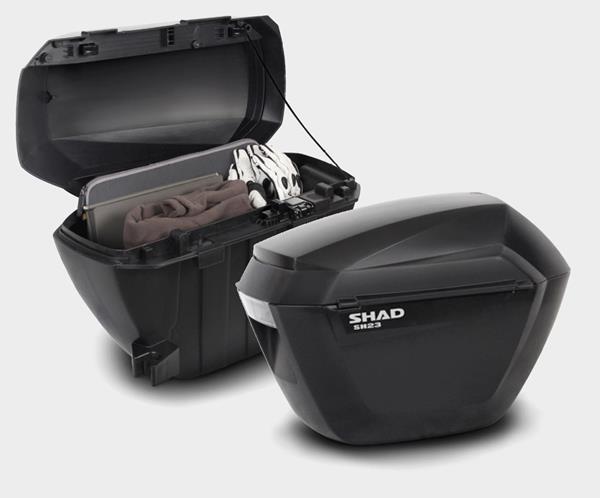 SHAD 3P Seitenkoffer SH23 schwarz Set