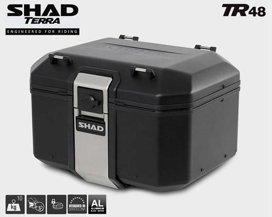 SHAD TERRA Top Box ALU TR48 black