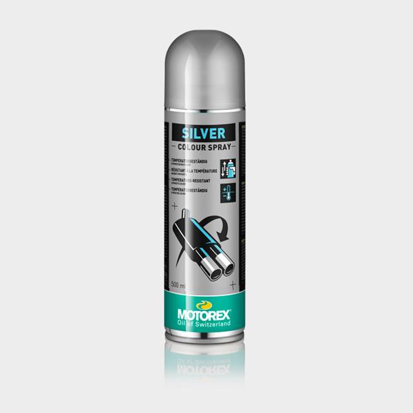 Motorex Hochtemperaturlack silber 500ml