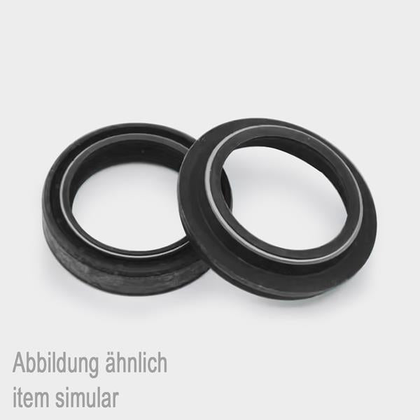 SKF Simmerring mit Staubkappe 41S black