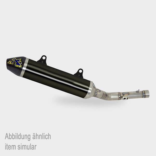 Arrow Thunder Aluminium Dark 52509AKN passend für Aprilia, Malaguti und Um / united motors
