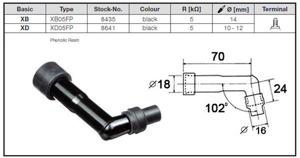 NGK Kerzenstecker XD05F