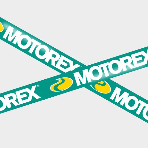 Motorex Absperrband Rolle 200m / 10cm
