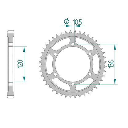 DID Kettensatz für Yamaha XJ 600 N 84-90 530 VX3 Kettenkit