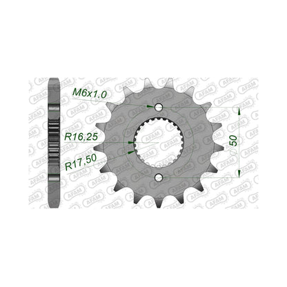 AFAM Kettensatz für Royal Enfield Bullet 500 Trails ABS 19-20 530 XMR3 Kettenkit