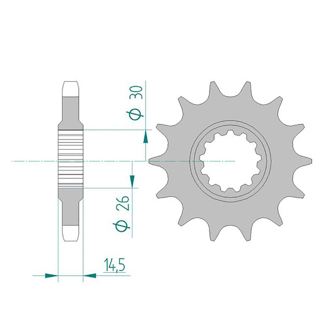 AFAM Ritzel #630 15 Zähne
