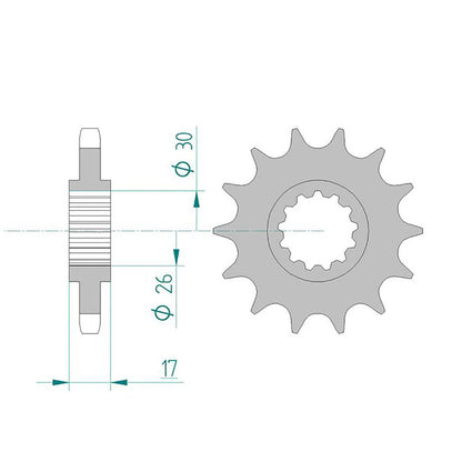 DID Kettensatz für Honda CBF 1000 06-10 530 VX3 Kettenkit