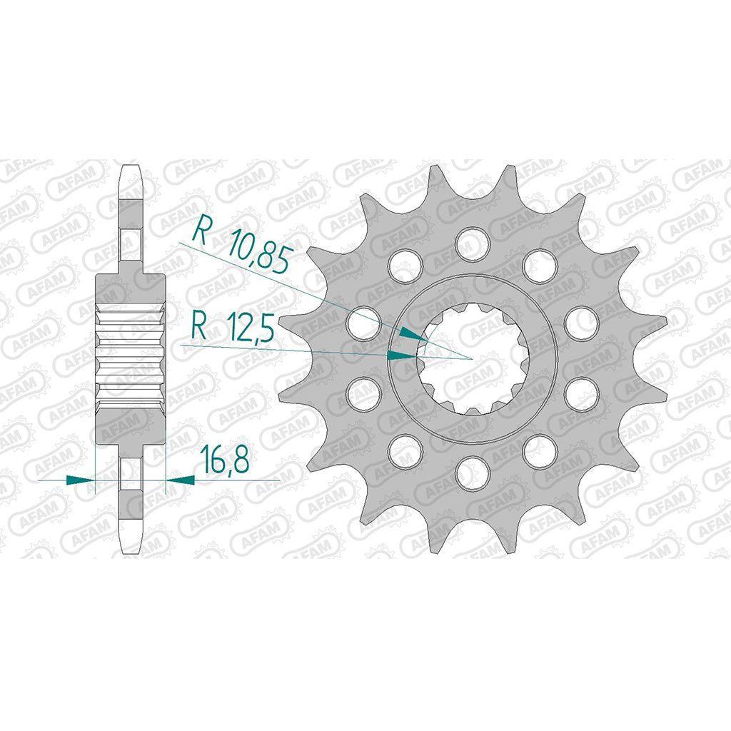 AFAM Ritzel #520 15 Zähne