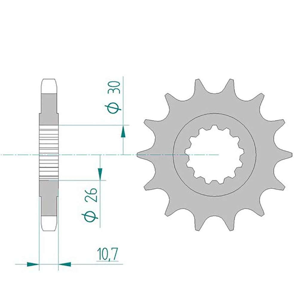 AFAM Kettensatz für Yamaha XJR 1200 SP 97-98 532 ZVX Kettenkit