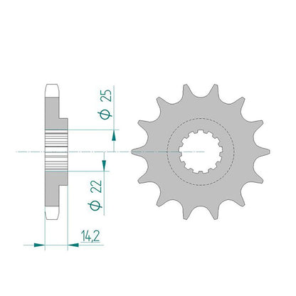 AFAM Ritzel #630 15 Zähne