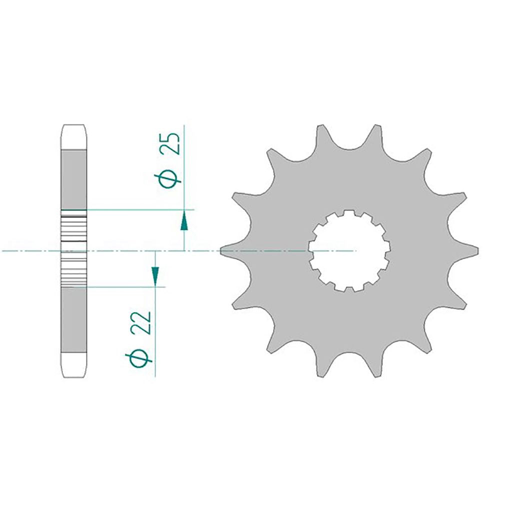 AFAM Ritzel #530 14 Zähne