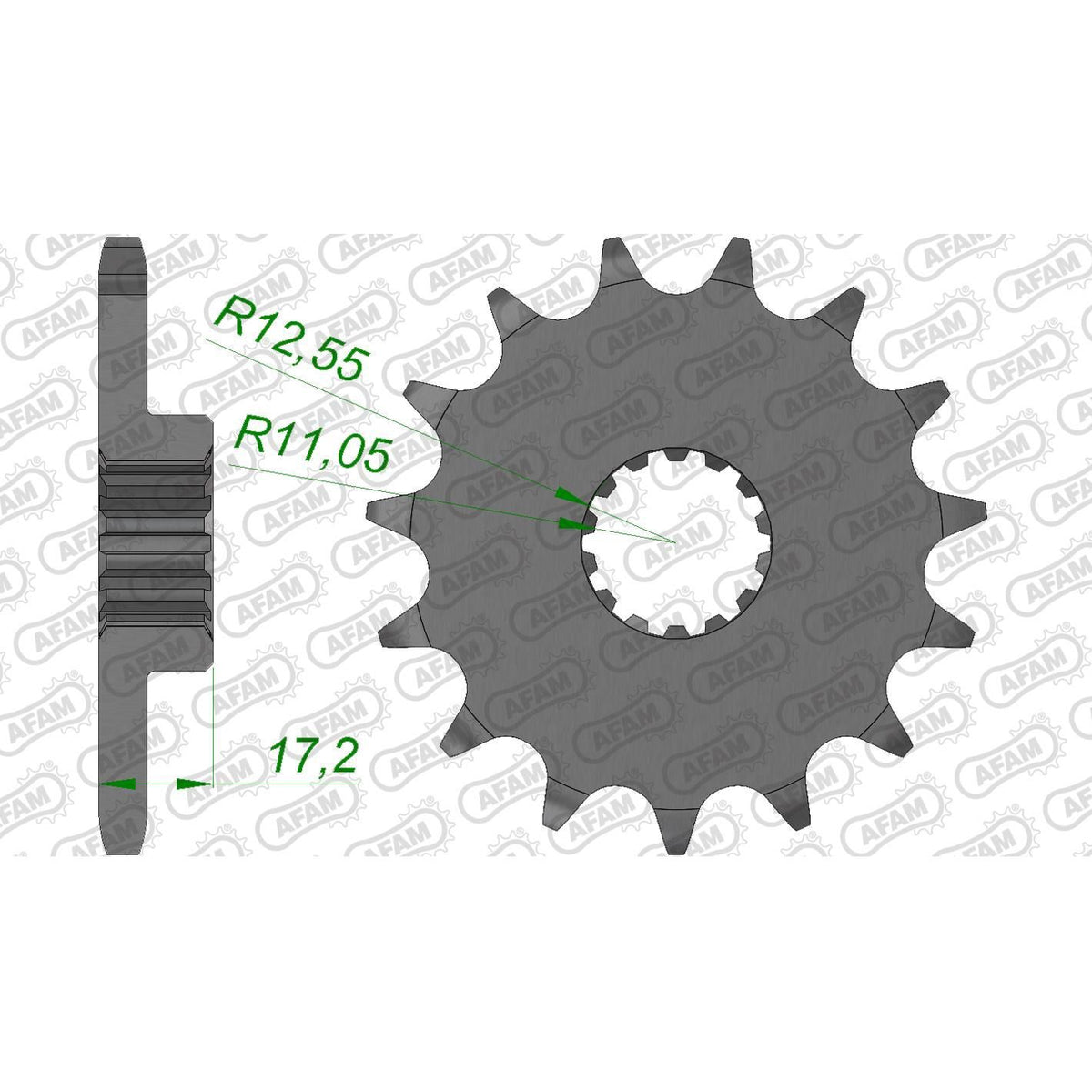 DID Kettensatz für Ducati 950 Multistrada S ABS 19-21 525 ZVM-X2 Kettenkit