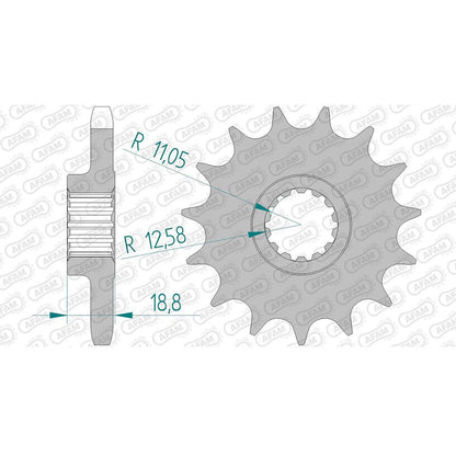 DID Kettensatz für Ducati Multistrada S DVT 1200 ABS 15-16 530 ZVM-X2 Kettenkit
