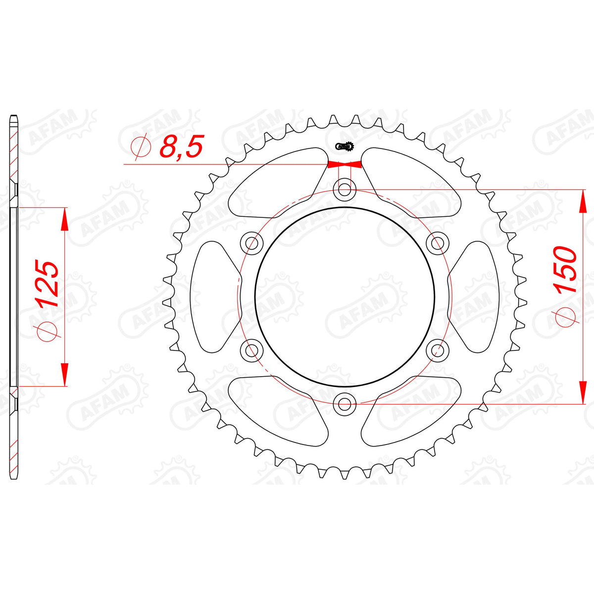 DID Kettensatz für KTM 890 Duke R ABS 2020 520 VX3 Kettenkit