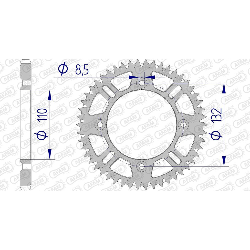 AFAM Kettenrad ALU #428 S/C