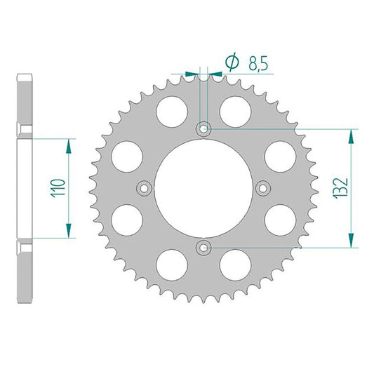 AFAM Kettenrad ALU #428