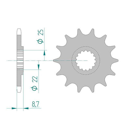 AFAM Ritzel #520 SC