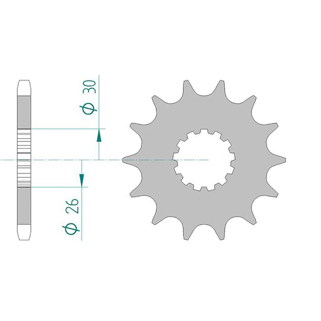 DID Kettensatz für Triumph Bonneville 865 T100 2015 525 VX3 Kettenkit