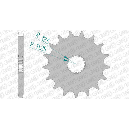 DID Kettensatz für Triumph Speed Triple RR 22-24 525 ZVM-X2 Kettenkit