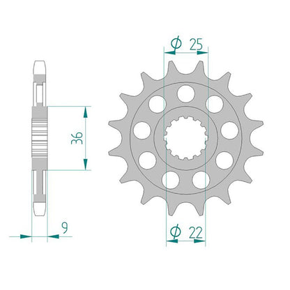 DID Kettensatz für Benelli TRE 1130 K 14-16 525 ZVMX Kettenkit