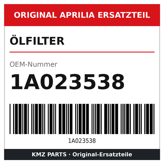 Aprilia Ölfilter 1A023538 Original