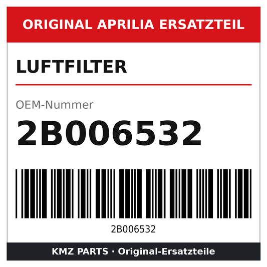 Aprilia Luftfilter 2B006532 Original
