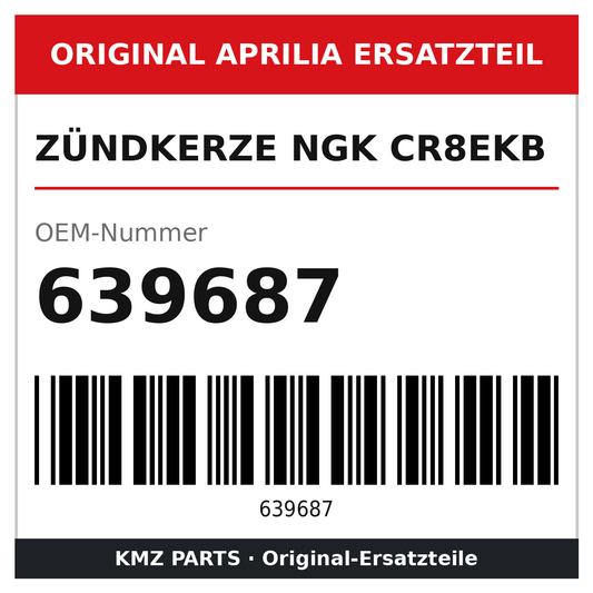 Aprilia Zündkerze 639687 Original
