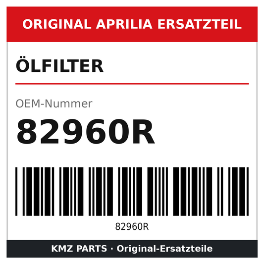 Aprilia Ölfilter 82960R Original