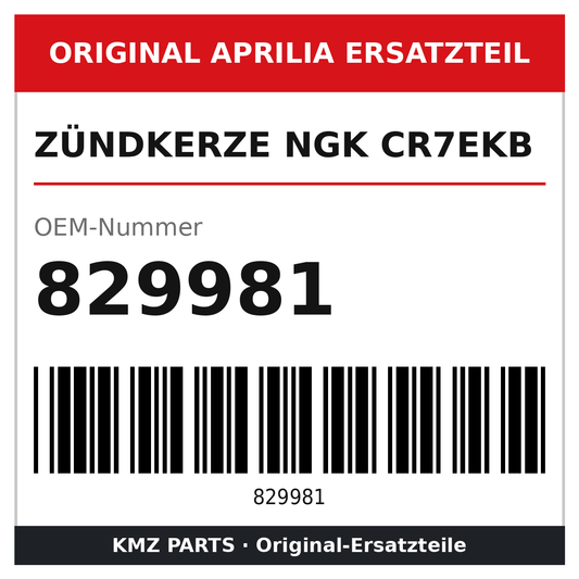 Aprilia Zündkerze 829981 Original