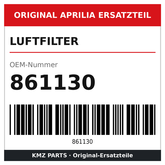 Aprilia Luftfilter 861130 Original