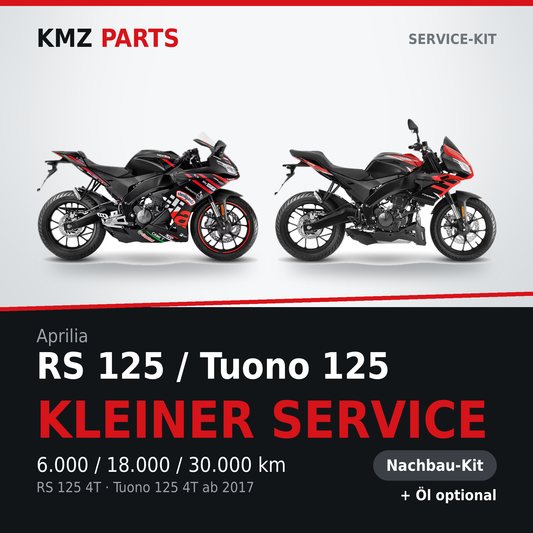 Aprilia RS 125 / Tuono 125 Service-Kit Kleiner Service Nachbau