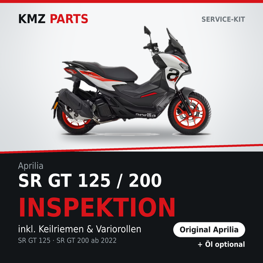 Aprilia SR GT 125 / 200 Service-Kit Inspektion